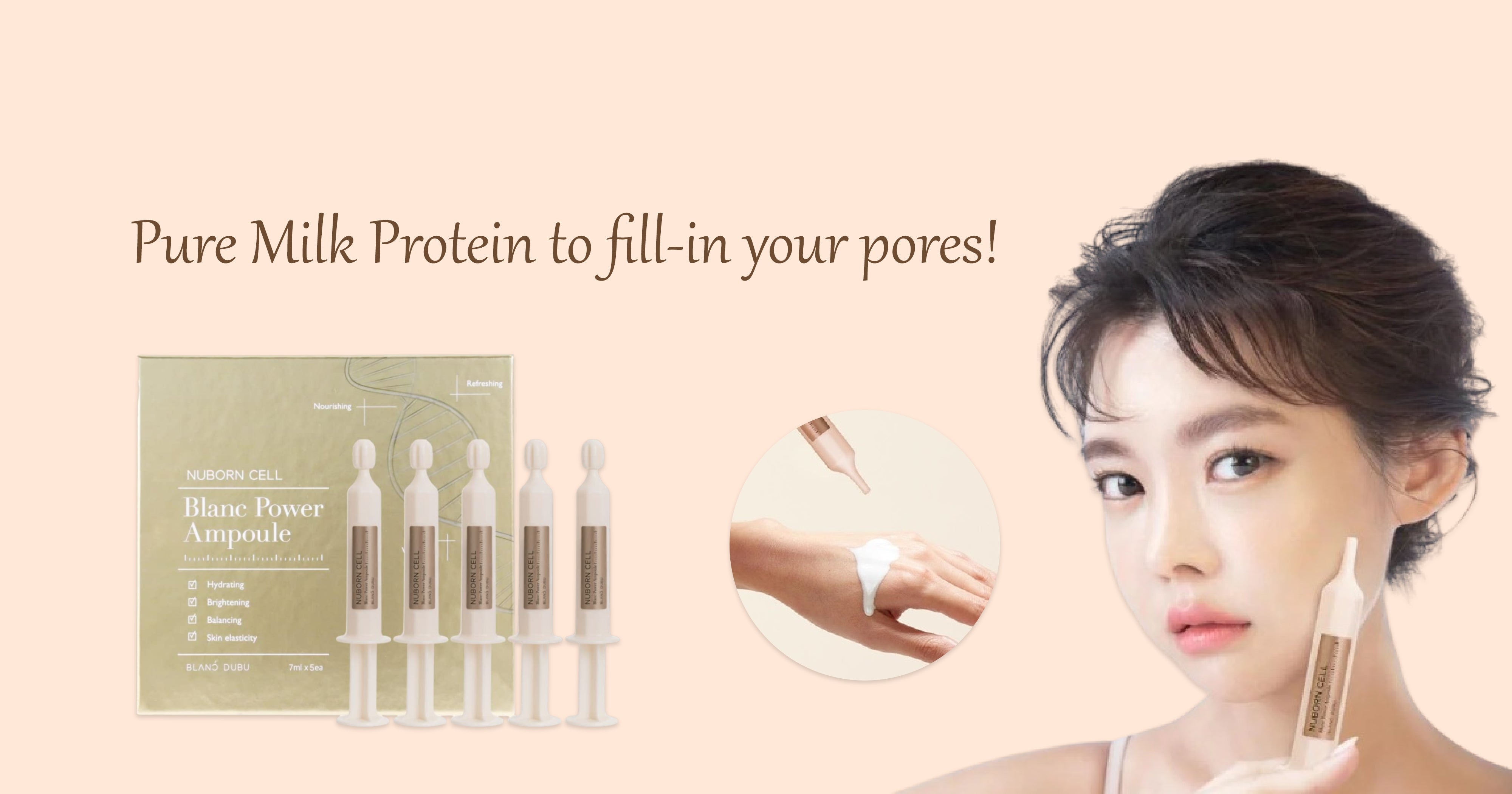 Nuborn Cell Blanc Power Ampoule