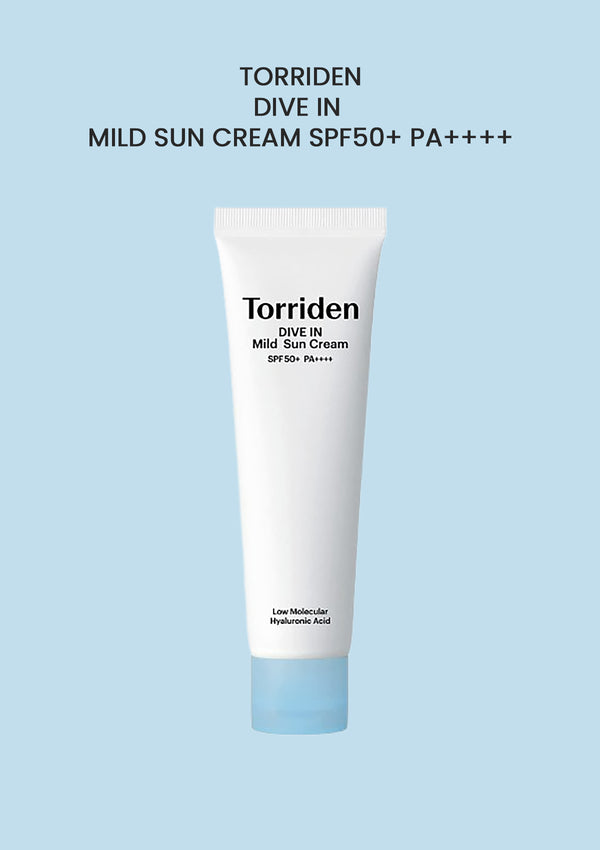[TORRIDEN] Dive In Mild Suncream SPF 50+ PA++++ 60ml