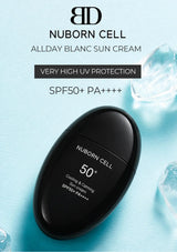 BLANC DUBU Nuborn Cell Cooling & Calming Sun Cream SPF 50+ PA++++ 40ml Black Edition UV-protection artwork