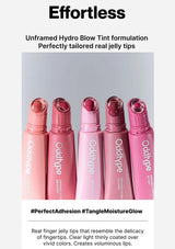 Pink lip products with 'Oddhype' branding on a light gray background