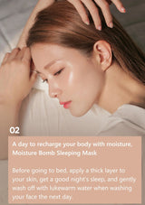 body moisture bomb sleeping mask