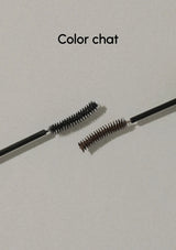 Vely Vely Sim MAscara strong lasting power colour chat