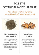 Salvia hispanica seed and anise fruit extracts in BLANC DUBU sunscreen