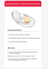 Product packaging with text on a white background