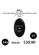 BLANC DUBU black sunscreen Deal 1: one 40 ml bottle for S$39.90
