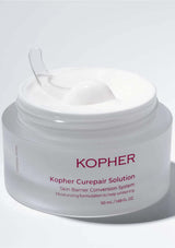 Kopher Curepair Solution jar with a white background