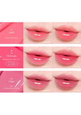 Lipstick shades displayed on a white background