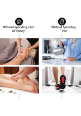 Collage of four images showing different activities with text labels.