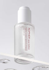 Kopher skincare ampoule bottle on a light gray background