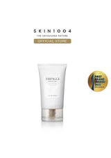 Skincare product with 'SKIN1004' branding and a gold award badge on a white background