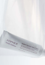 Kopher skincare product packaging on a white background