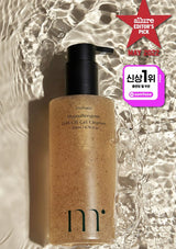 Brown bottle with black cap on a water background, featuring 'Allure Editor's Pick' award.