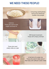 body management defection and energy and nutritients 100% more of the daily nutritional value