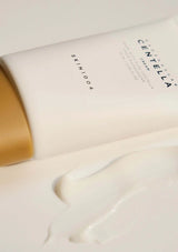 Close-up of a skincare product with 'Cetaphil' branding on a light background