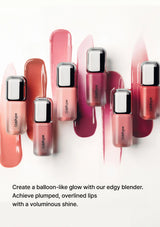 Collection of lip products with a white background