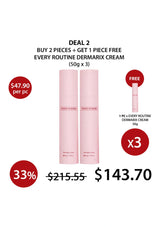 Promotional offer for Dermarix Cream with product images and pricing details on a white background.