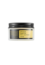 CosRX Advanced Snail 92 All in One Cream jar on a white background