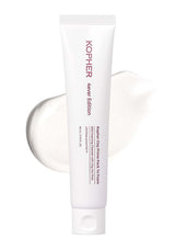 Kopher skincare product tube on a white background
