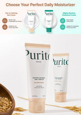 Korean skincare product with text detailing ingredients and benefits on a beige background