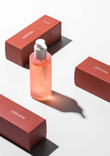 KOPHER skincare bottle with three red boxes on a white background
