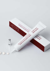 Kojie San skin lightening cream with packaging on a white background