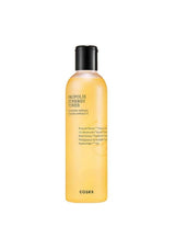 Cosrx bottle of propolis synergy toner on a white background