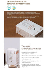 shikootaeng diet coffee hazelnut GWP awards and ceritification