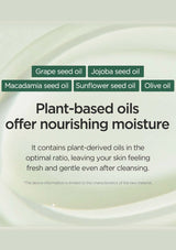 List of plant-based oils with a neutral background