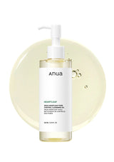 Anua Heartleaf skincare product with pump on a white background