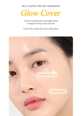 Ultra adhesive flawless cover vely vely honey glow cushion