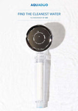 Aquaduo Filtershower SF-580 on a white background