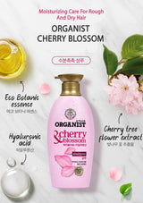 ORGANIST Cherry Blossom Moisture Shampoo – Soft Hydrating Shampoo