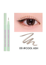 Eyeliner pencil with an eye close-up and color swatch labeled '09 Cool Ash'.