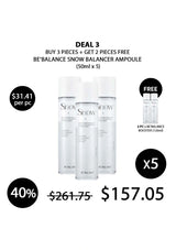 Advertisement for Showa Snow Balance Snow Balancer Ampoule with pricing and deal details.