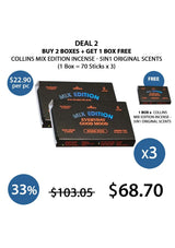 Collins Mix Edition Incense - 5IN1 Original Scents