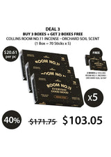 Collins Room No.11 Incense - orchard soil scent