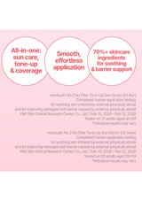 (NUMBUZIN) No.3 No Filter Tone-Up Sun Serum 01 Blur | 02 Glow 50ml