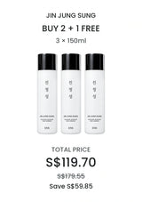 JIN JUNG SUNG essence Buy 2 plus 1 Free, three 150ml bottles, total S$119.70
