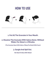 Instructions on how to use a product with illustrations and text.