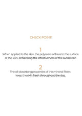 Text on a white background about sunscreens and their effectiveness