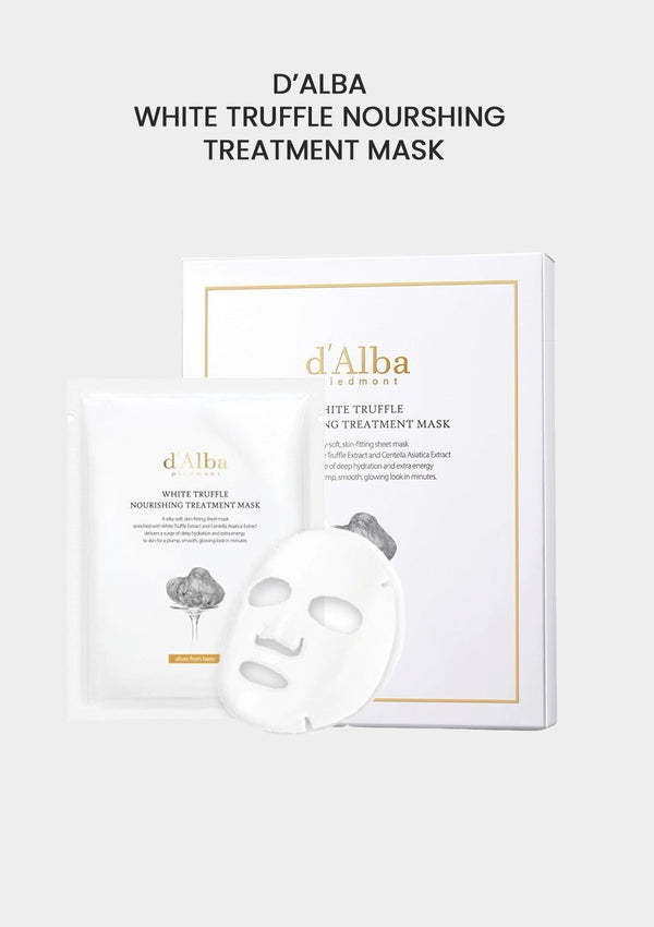 [D'ALBA] White Truffle Nourishing Treatment Mask (1 Box = 25ml X 5 Masks)