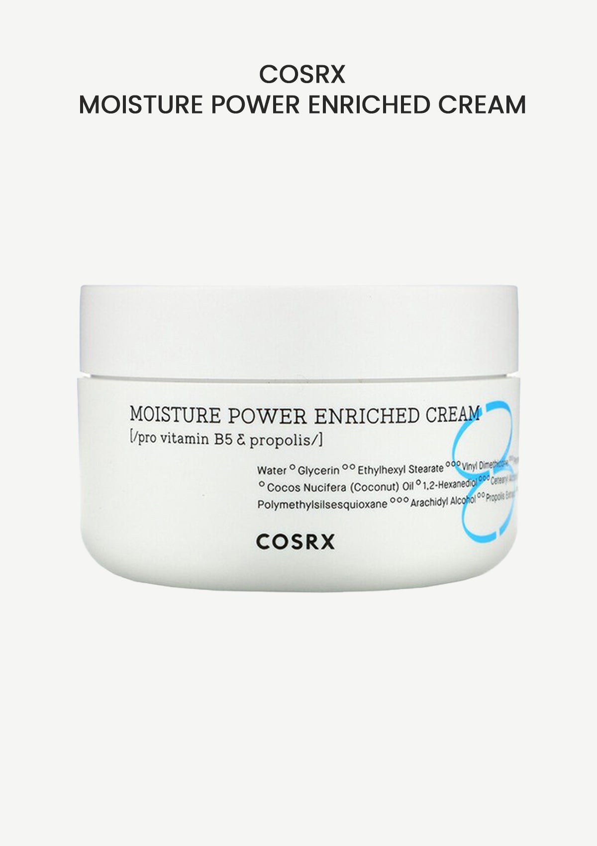 [COSRX] Hydrium Moisture Power Enriched Cream 50ml - COCOMO