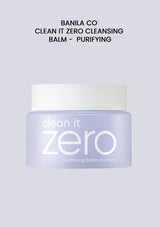 Banila Co Clean It Zero Cleansing Balm on a light gray background