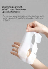 AIDA mask distinguishes 100,000 ppm liposome complex from 10 ppm glutathione