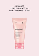 Medicube PDRN Pink Caffeine Night Wrapping Mask 75ml — Pink PDRN range main image