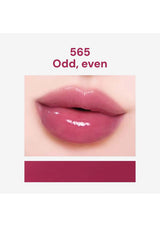 Lip color swatch with shade 565 labeled 'Odd, even' on a white background