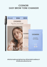 Cosnori Easy Brow Tone Changer packaging with a woman's face on a white background