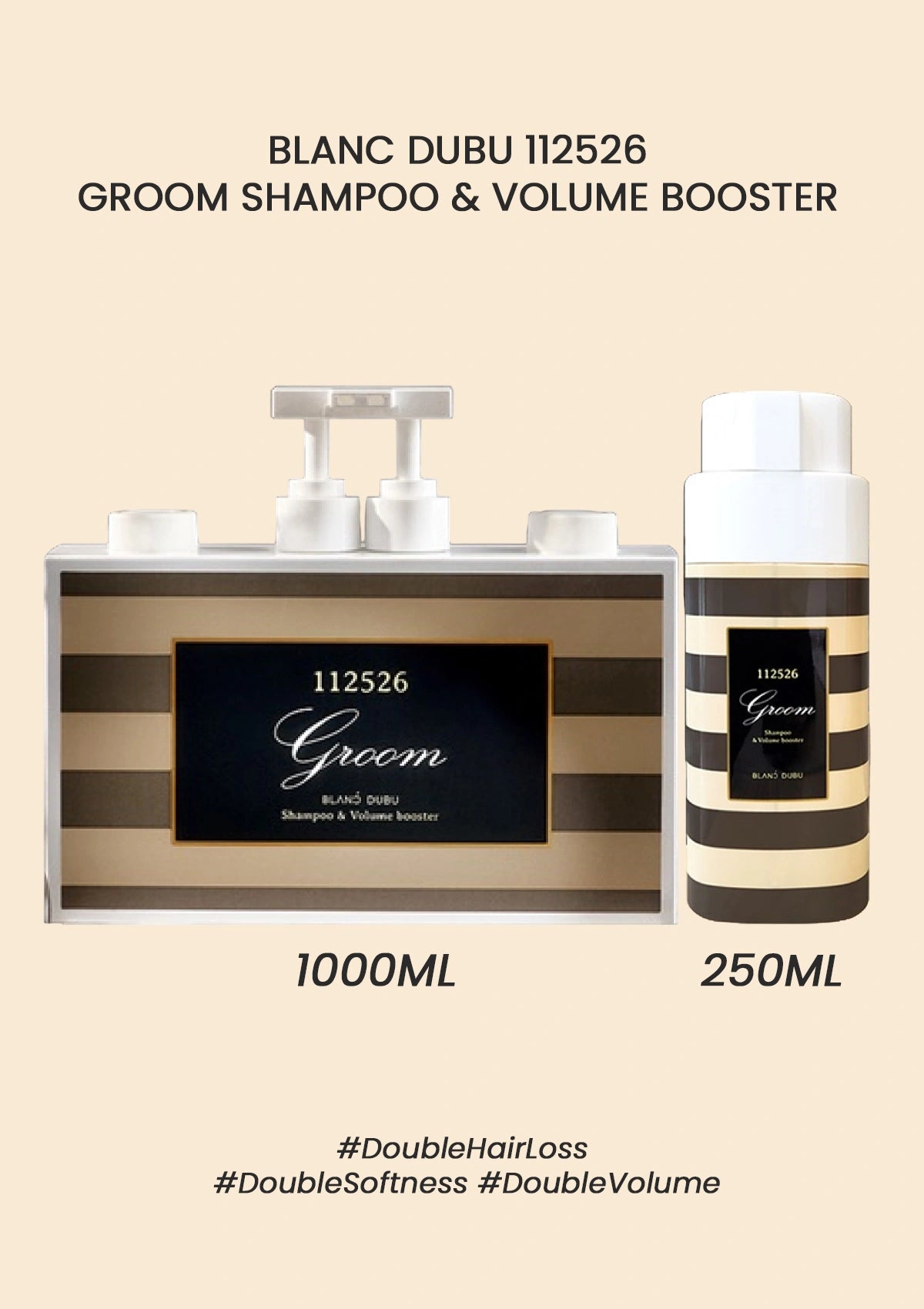 BLANC DUBU Groom Shampoo & Volume Booster – Korean Volume Shampoo