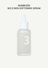 Numbuzin No.3 Skin Softening Serum bottle on a white background