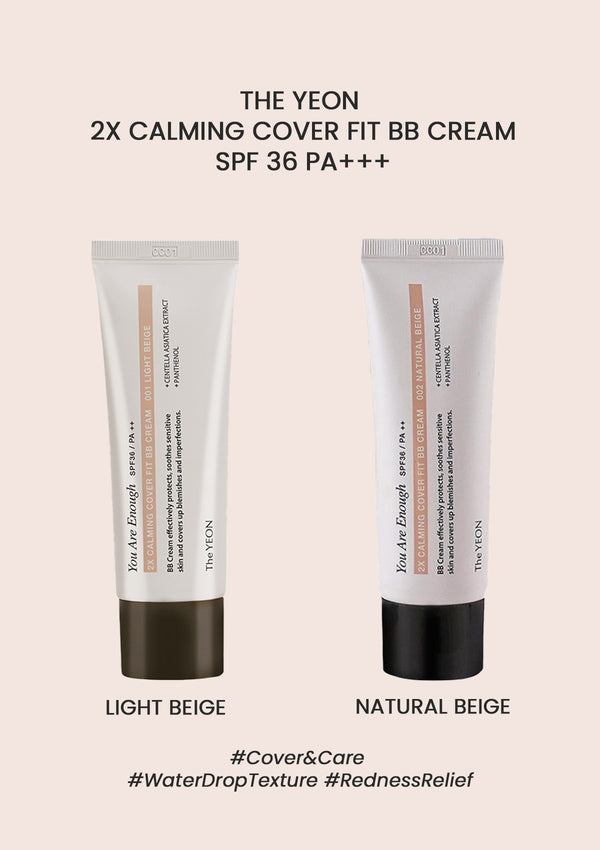 [THE YEON] 2X Calming Cover Fit BB Cream 50ml